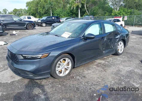 2025 Honda Accord Lx из США, поврежденный, VIN 1HGCY1F20SA021711